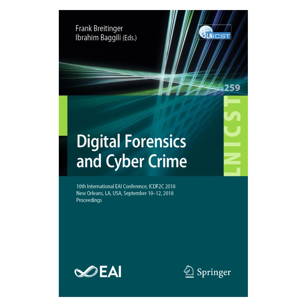 Springer Digital Forensics and Cyber Crime (Englisch, Softcover, Frank Breitinger, Ibrahim Baggili) (56034810)