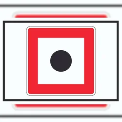 HB-Druck Schallzeichen geben  Schild mit Symbol Horn benutzen A4 (210x297mm)