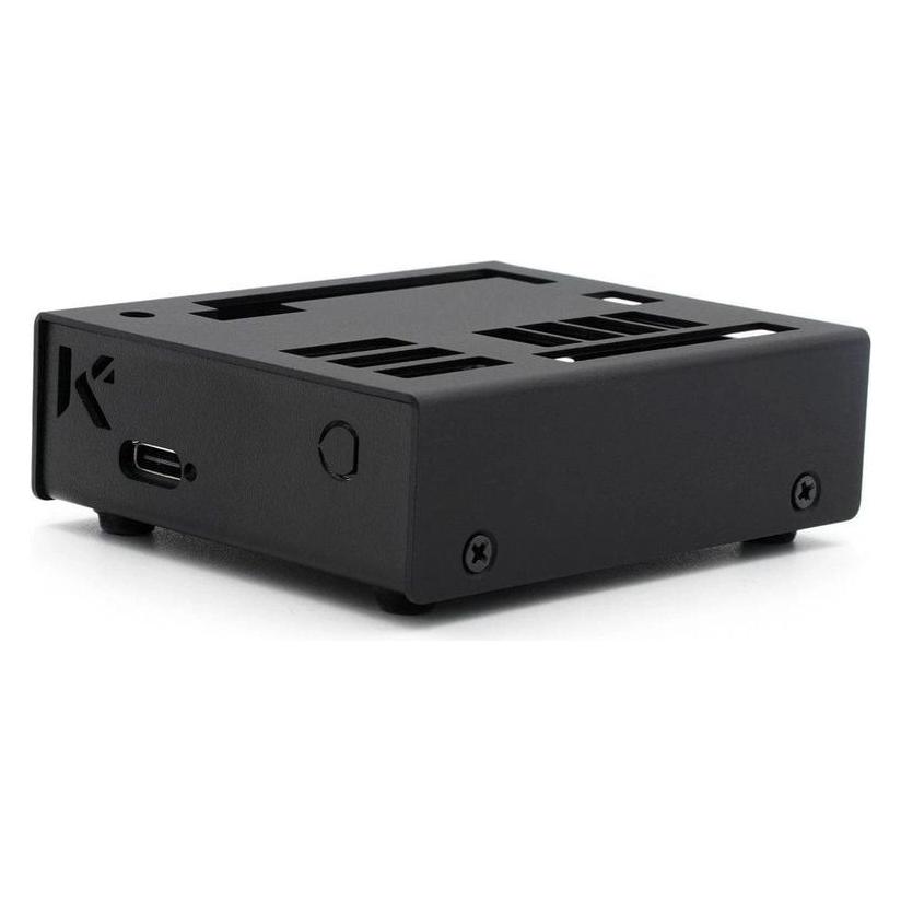 Kksb Gehäuse für Arduino Uno Q, Aluminium, schwarz (KKSB CASE 62171-7350001162171)