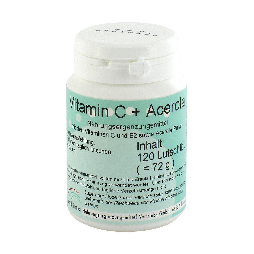 ENDIMA Vertriebsgesellschaft mbH Vitamin C+acerola Lutschtabletten 01498835