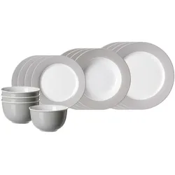 Ritzenhoff & Breker, Geschirrset, Doppio Einsteiger-Set (16 Stk.)