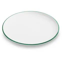 Gmundner Keramik Grüner Rand, Speiseteller Cup (Ø 25cm)