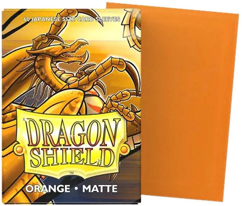 Dragon Shield - Japanese Sleeves - Orange (x60)