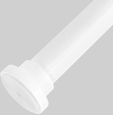 MERIVILLE 1-inch Diameter Metal Spring Tension Rod, Adjustable
