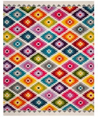 SAFAVIEH Fiesta Shag Dione Abstract Rug