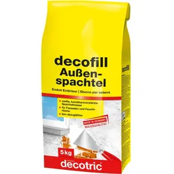 Decotric, Spachtelmasse + Mörtel, Spachtelmasse