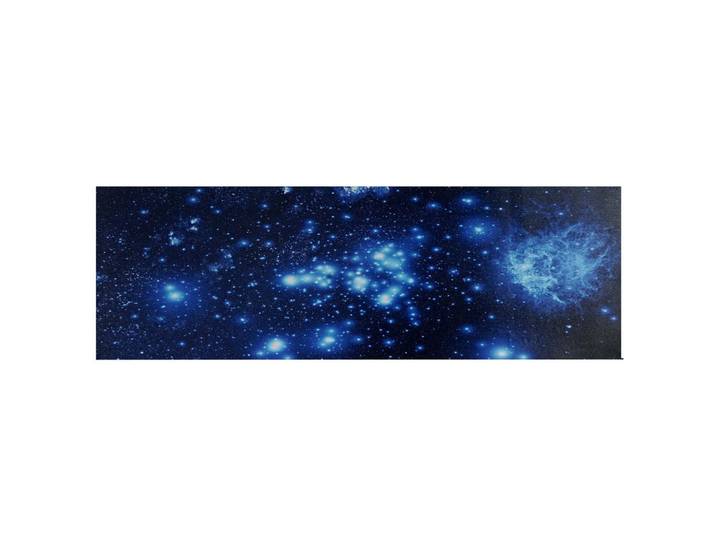 Jamb Led-Bild MIT Timer Eiffelturm Mehrfarbig, Mehrfarbig, Holz, 40x120 cm, Bilder & Rahmen, Bilderrahmen, Bilderrahmen & Fotorahmen