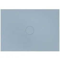 Bette BetteAir Duschfliese 7357-418 1400 x 1000 mm, blue satin, Rechteck, glasierter Titan-Stahl