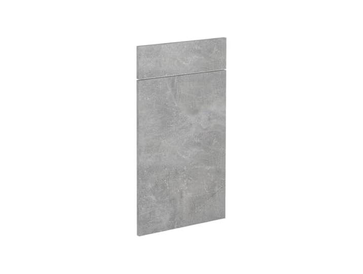 Vicco Küchenfront R-Line, Beton, 39.6 x 70.8 cm Möbelfront für den Schubunterschrank, passend für R-Line Küchenschränke zur einfachen Montage