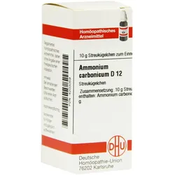 Ammonium Carbonicum D 12 Globuli 10 g