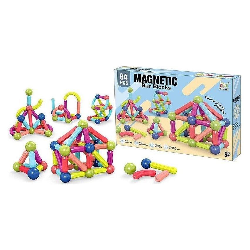 Adar 3D-Magnetblöcke 84 Stück (54619449)