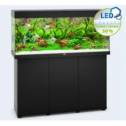 JUWEL Rio 240 SBX mit LED-Beleuchtung, Heizer, Filter und Unterschrank schwarz
