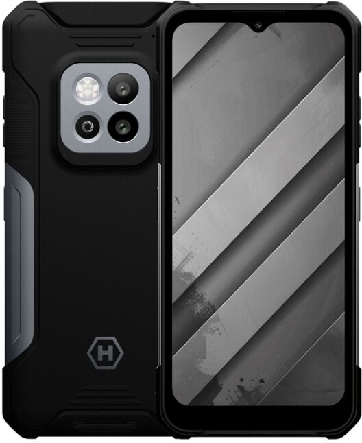 Hammer Construction 2 5G argent Smartphone 5G robuste avec processeur puissant, télémètre laser et protection IP69 / MIL-STD-810H, conçu pour les