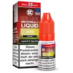 Citrus – Red Line NicSalt Liquid by SC 10ml / 10mg