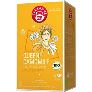 Teekanne Tee Luxury Cup Queen Camomile, BIO, Kräutertee, 30 g, 25 Pyramidenbeutel