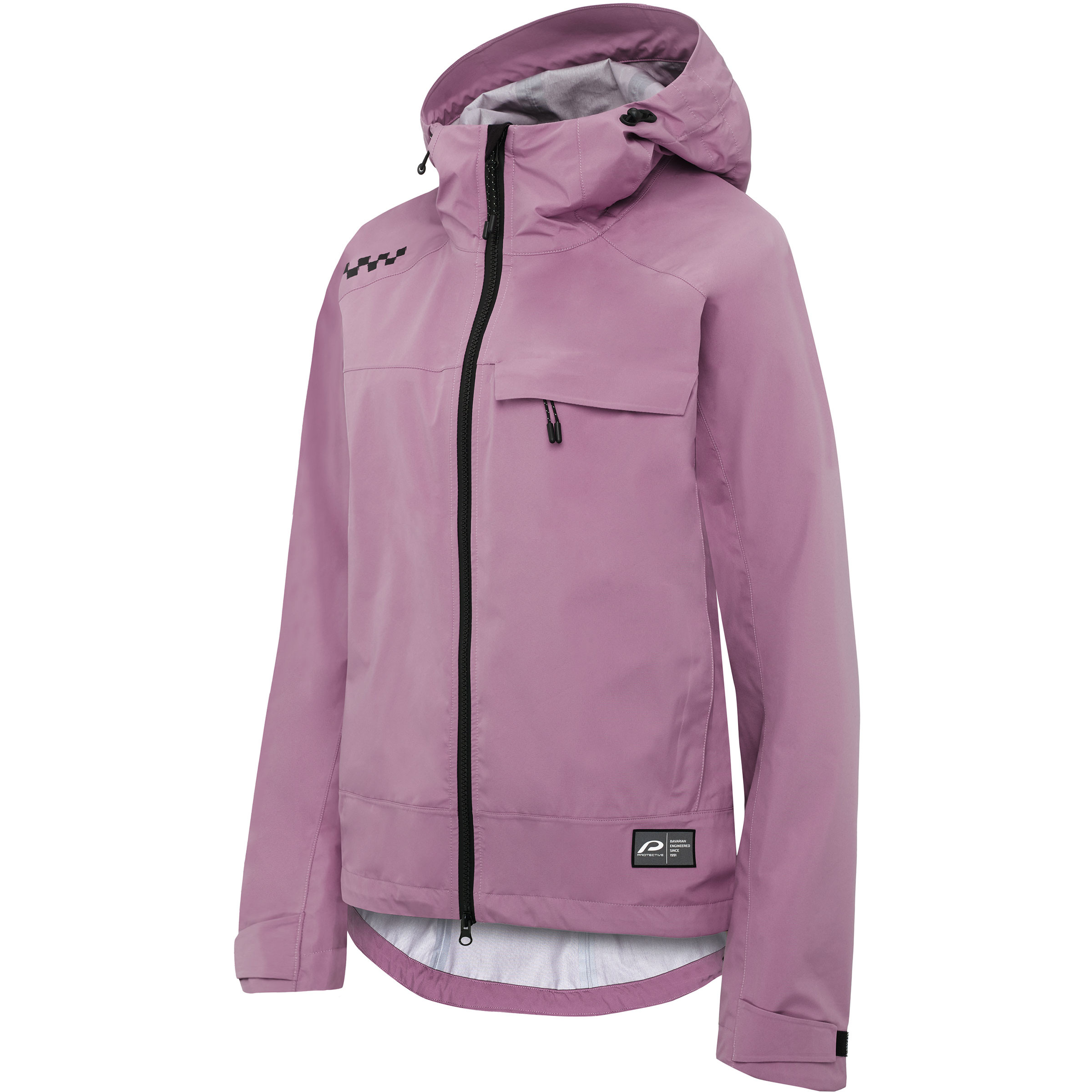 Protective Space Age Damen Regenjacke lila Größe M Mountainbike Winddicht Wasserabweisend