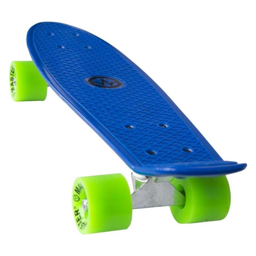 Master Skateboard Blau Fiszka Skateboard 22" (22") (MAS-B095-blue)