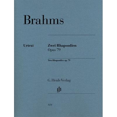Johannes Brahms - Zwei Rhapsodien op. 79 -