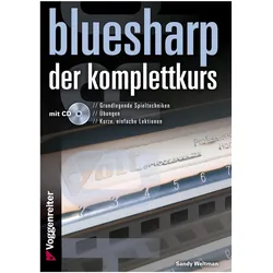 Voggenreiter Sandy Weltman - Blues Harp. Der Komplettkurs - Lehrbuch