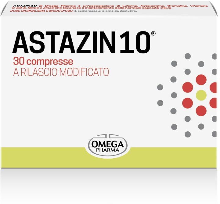 OMEGA PHARMA SpA ASTAZIN10, 30 Compresse