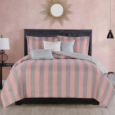 Juicy Couture Juicy Reversible Cabana Stripe Bedding Set