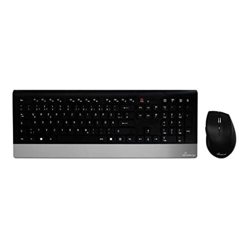 MediaRange Funk-Tastatur und Maus Set QWERTY GR