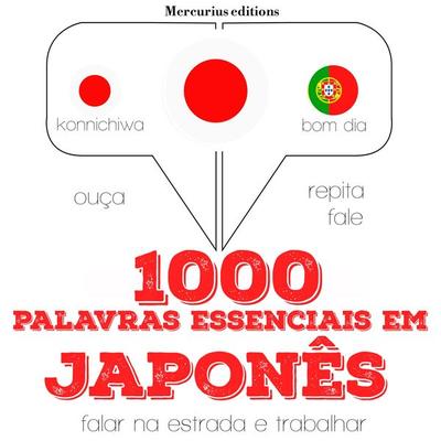 1000 palavras essenciais em japonês - JM Gardner, Audio, 9782821121317