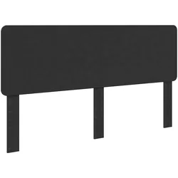 vidaXL Kopfteil Schwarz Eichen-Optik 200 cm Holzwerkstoff