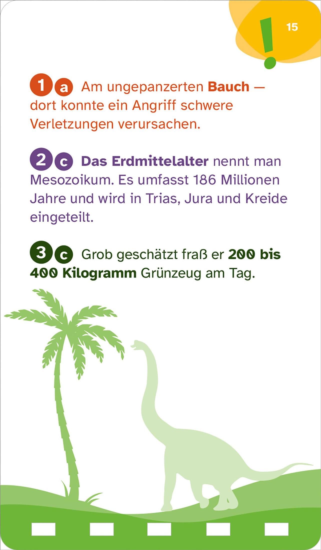 Tessloff Verlag WAS IST WAS Quiz Dinosaurier