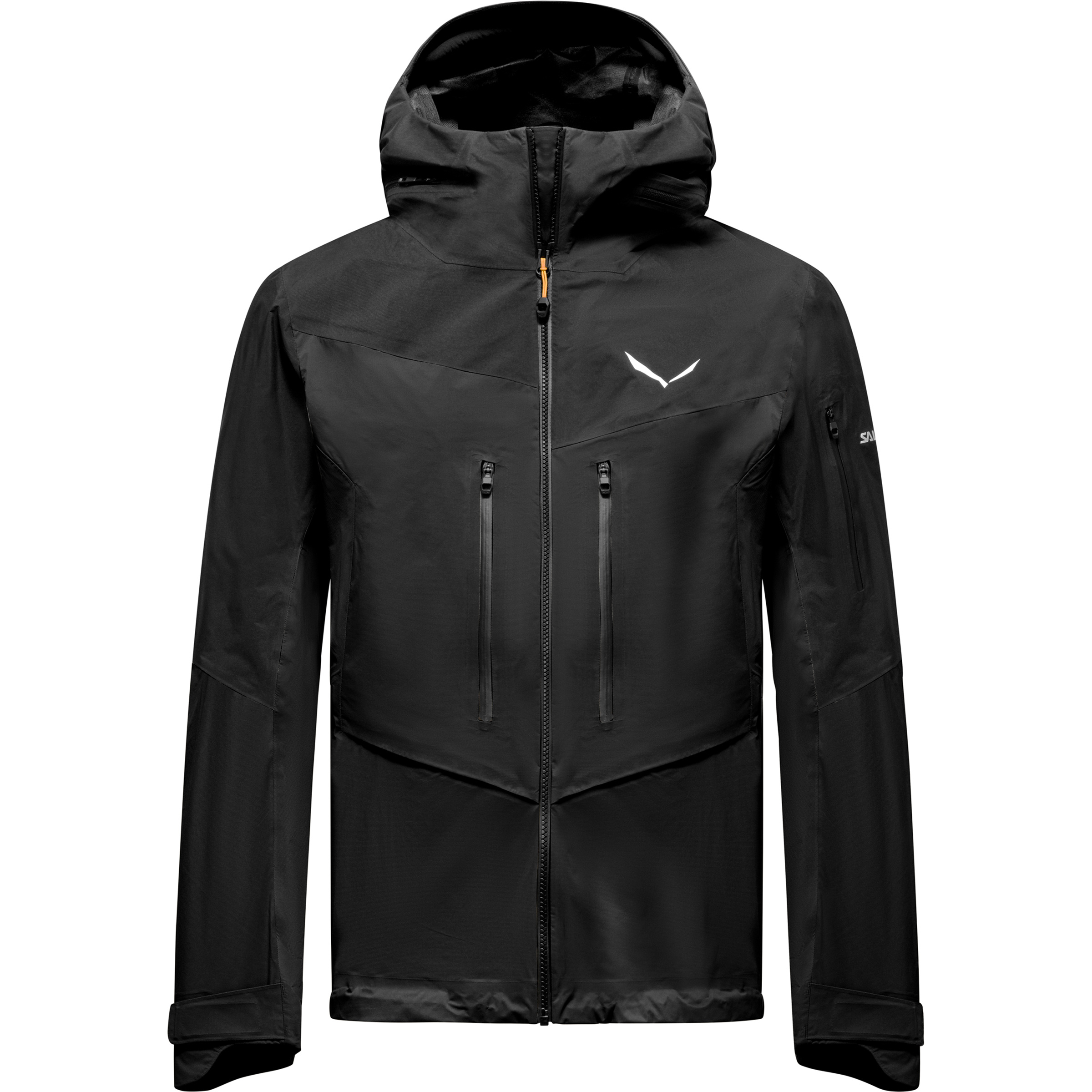 Salewa Ortles PTX Extreme 3L Herren Regenjacke schwarz Größe L Trekking Winddicht Wasserabweisend