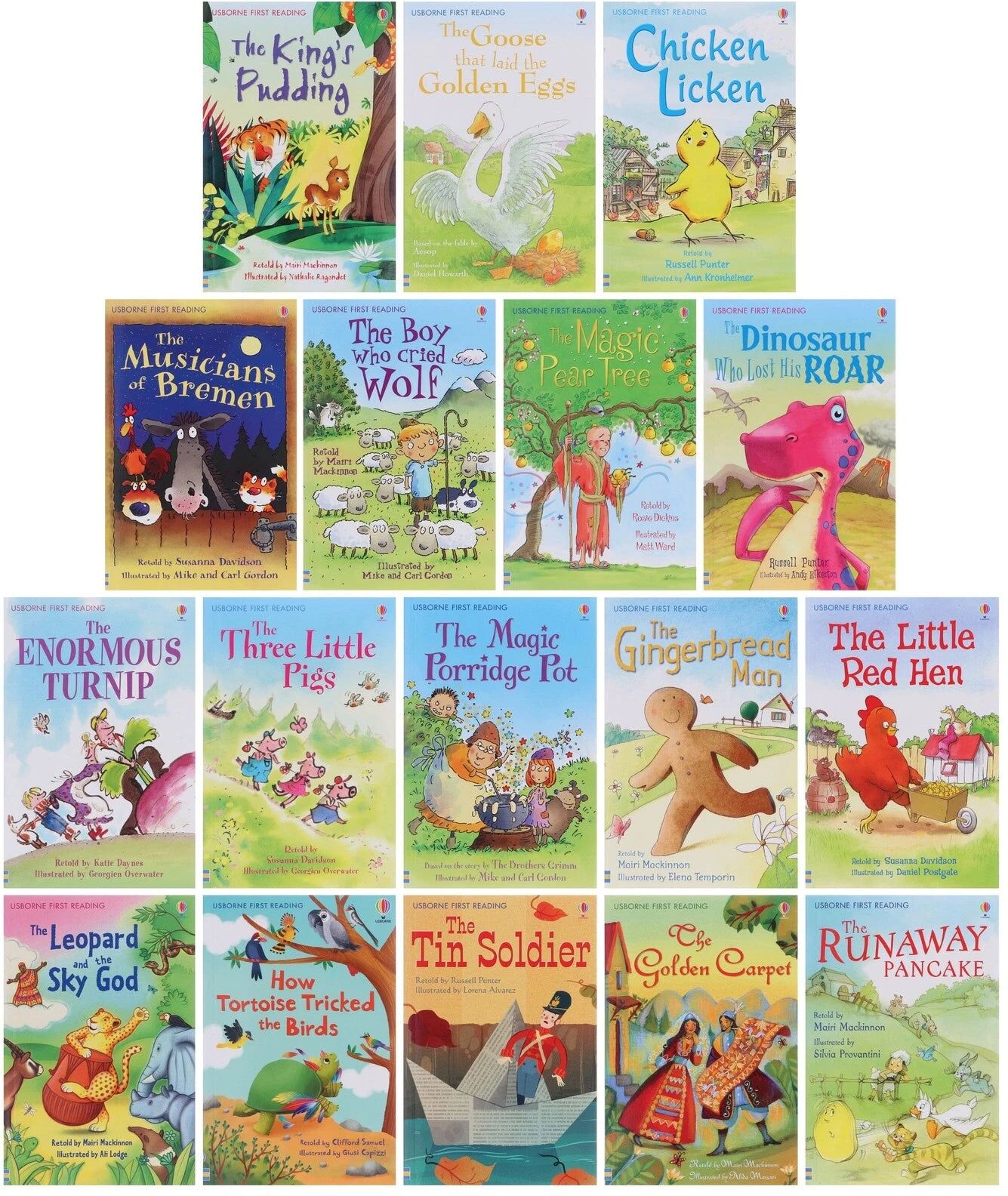 Usborne My Second Reading Library – 50 Books Box Set (Red)   Early Reader Collection for Children   Levelled Learning to Read Books
