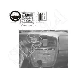 BRODIT 852755 ProClip Halterung - Opel Omega 2000 - 2005 Halter