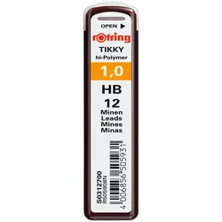 rOtring Bleistiftminen HB 1.0 mm schwarz