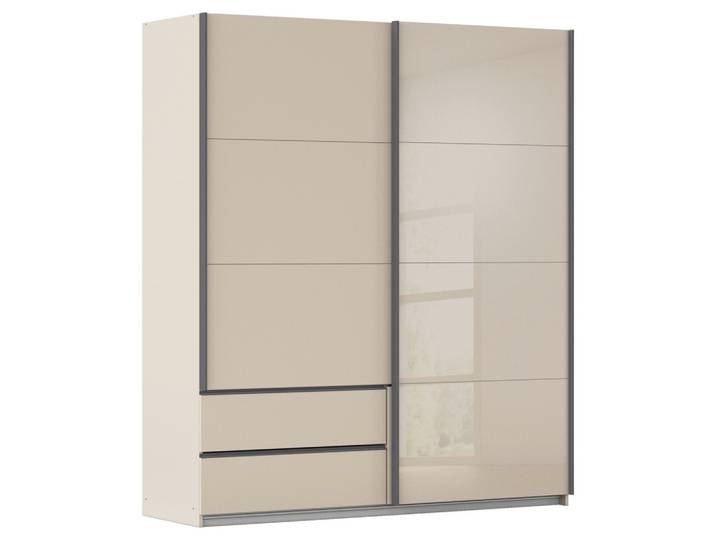 Schwebetürenschrank 181/210/62 cm Champagner