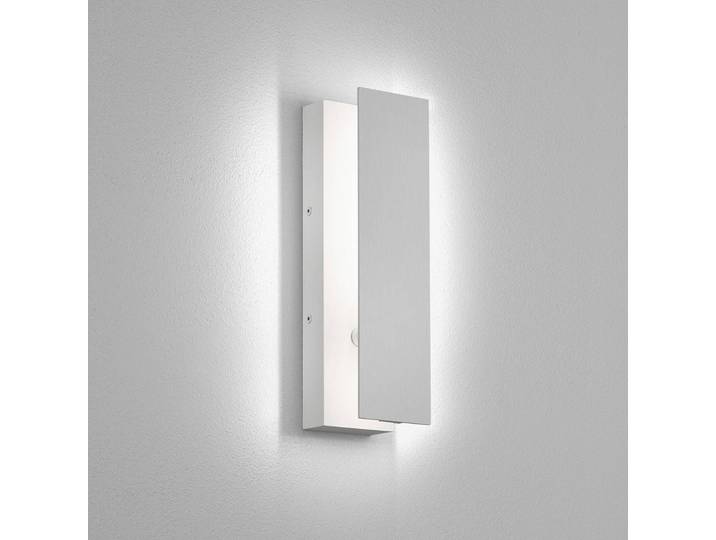 Helestra Wandlampe Dex, dimmbar, alu / grau / zink, für Flurbereich, Aluminium, Modern, LED Wandleuchte, Wandlampe Innen