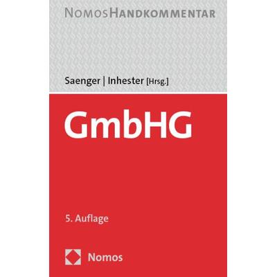 GmbHG, Gebundene Ausgabe von , Nomos, 978-3-7560-0090-6