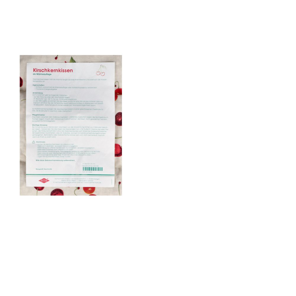 Büttner-Frank GmbH Kirschkernkissen 25x40 cm 10113308