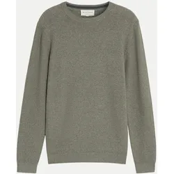 Basic Strickpullover Grau XL
