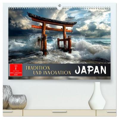 Japan - Tradition und Innovation (hochwertiger Premium Wandkalender 2026 DIN A2 quer), Kunstdruck in Hochglanz