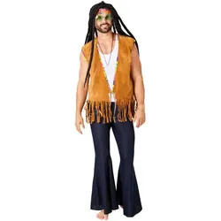 Hippie-Fransenweste für Herren