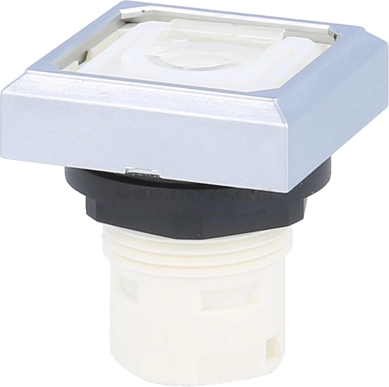 Georg Schlegel OKTRON drukknoppen met verlicht venster, vierkant, aansluiting 3,0 mm