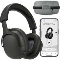 Life HX-1 Plus ANC Over-Ear-Kopfhörer schwarz, Bluetooth, Feed Forward Noise Cancelling