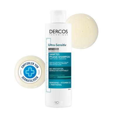 Vichy Dercos ultra-sensitiv Shampoo fett.Kopfhaut 200 ml