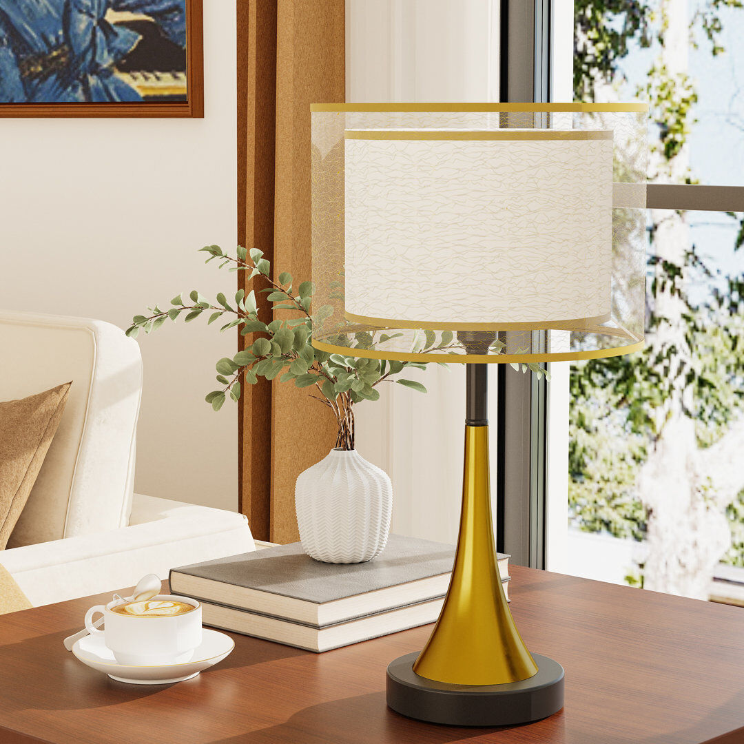 Metro Standard Gold 47cm H X 15cm W X 15cm D