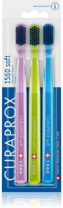 Curaprox 1560 Soft Zahnbürste 3 St.