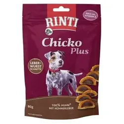Rinti Chicko Plus Leberwurstschnitte 80g