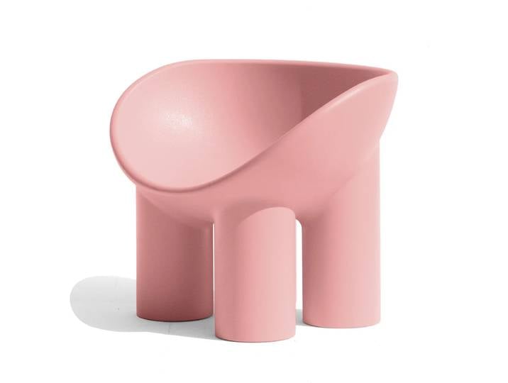 Driade - Roly Poly Armchair, hellrosa