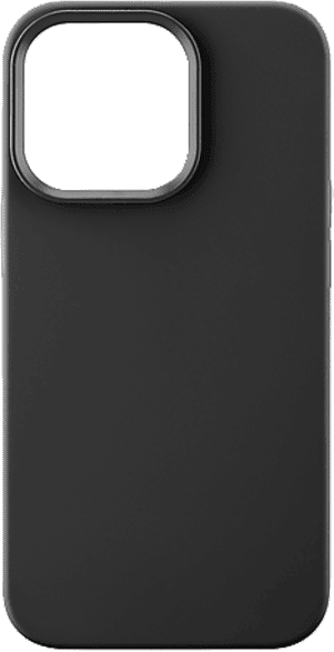 Funda móvil - CellularLine Sensation, Para Apple iPhone 16 Pro, Soft-touch, Silicona, Microfibra, Negro