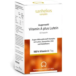 Sanhelios Augenwohl Vitamin A plus Lutei 60 St