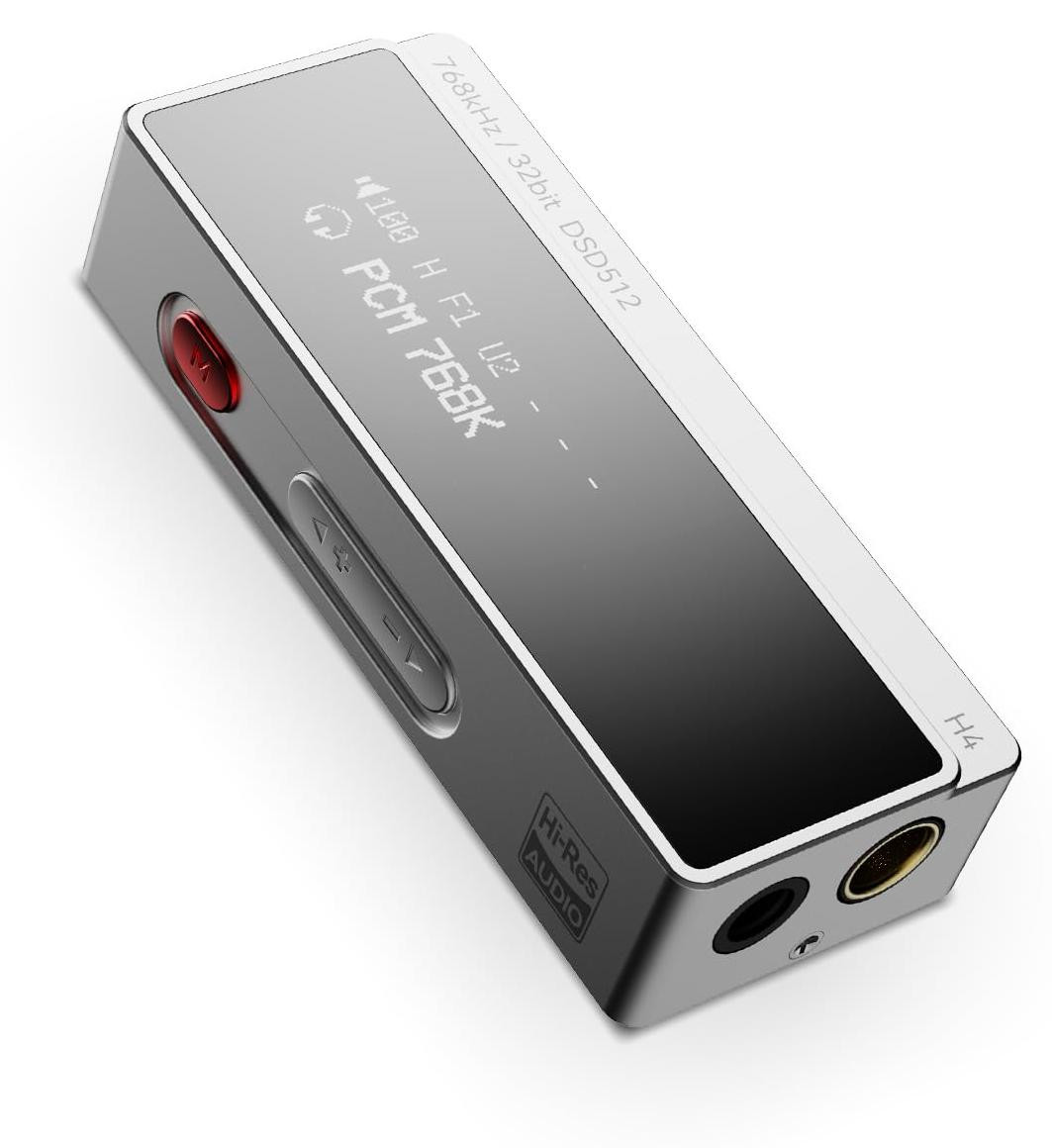 Selius H4 USB-C draagbare hi-fi DAC hoofdtelefoonversterker met ES9039Q2M-chip